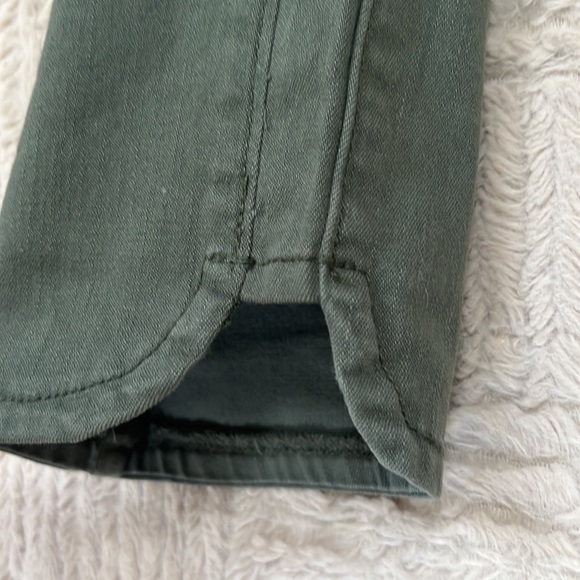 Anthropologie Pilcro and the Letterpress Stet cropped pants green Size 27 - Picture 5 of 16